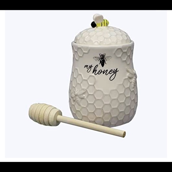 Other - Honey Jar and Dipper Set